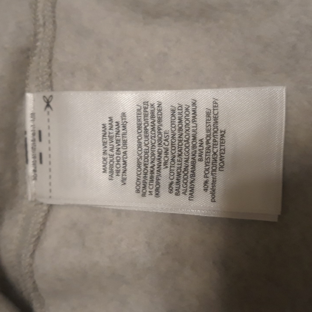 NWT Polo Ralph Lauren Men's  American Flag Denim Bear Sweatshirt - Heather Grey - Picture 6 of 10